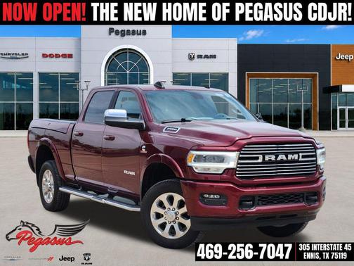 Delmonico Red Pearlcoat 2021 RAM 2500 Laramie Crew Cab 4x4 6'4' Box