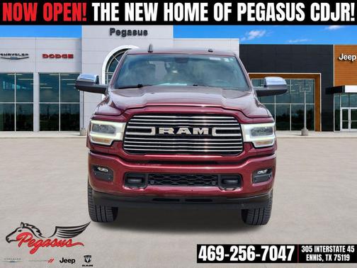 Delmonico Red Pearlcoat 2021 RAM 2500 Laramie Crew Cab 4x4 6'4' Box