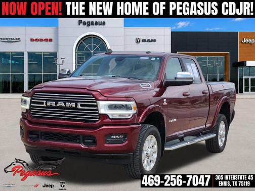 Delmonico Red Pearlcoat 2021 RAM 2500 Laramie Crew Cab 4x4 6'4' Box