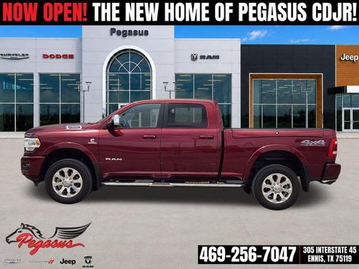 Delmonico Red Pearlcoat 2021 RAM 2500 Laramie Crew Cab 4x4 6'4' Box