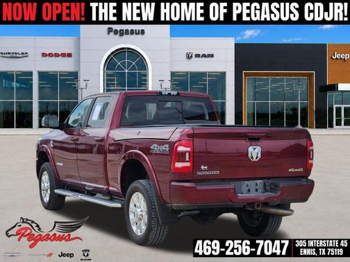 Delmonico Red Pearlcoat 2021 RAM 2500 Laramie Crew Cab 4x4 6'4' Box