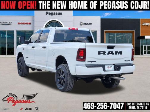 Bright White Clearcoat 2026 RAM 2500 Lone Star Crew Cab 4x4 6'4' Box