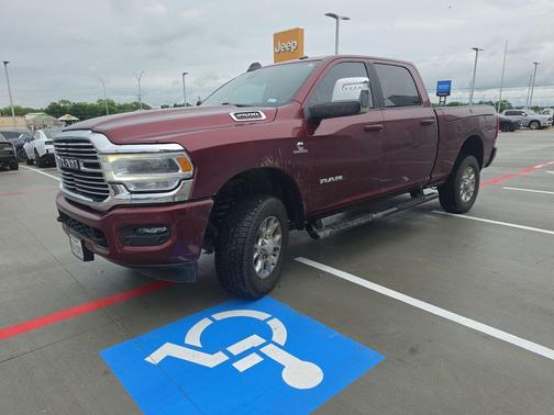Delmonico Red Pearlcoat 2023 RAM 2500 Laramie Crew Cab 4x4 6'4' Box