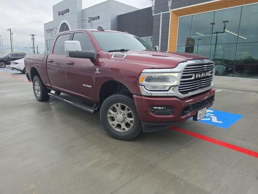 Delmonico Red Pearlcoat 2023 RAM 2500 Laramie Crew Cab 4x4 6'4' Box