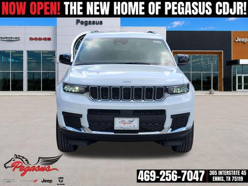 Bright White Clearcoat 2026 Jeep Grand Cherokee L Laredo