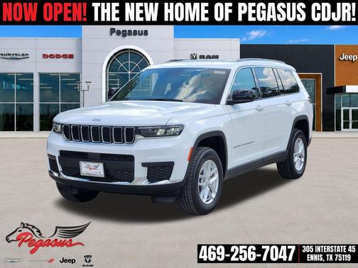 Bright White Clearcoat 2026 Jeep Grand Cherokee L Laredo