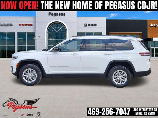 Bright White Clearcoat 2026 Jeep Grand Cherokee L Laredo