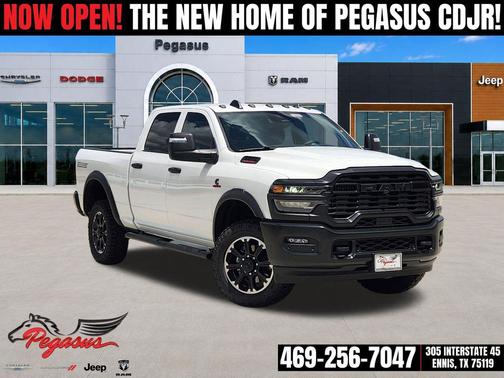 Bright White Clearcoat 2026 RAM 2500 Warlock Crew Cab 4x4 6'4' Box