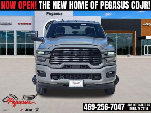 Ceramic Gray Clearcoat 2026 RAM 3500 Lone Star Crew Cab 4x4 8' Box