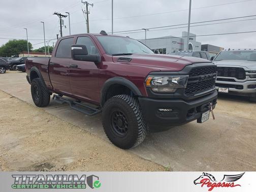 Delmonico Red Pearlcoat 2024 RAM 2500 Tradesman Crew Cab 4x4 6'4' Box