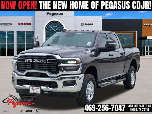 Granite Crystal Metallic Clearcoat 2026 RAM 2500 Tradesman Crew Cab 4x4 6'4' Box