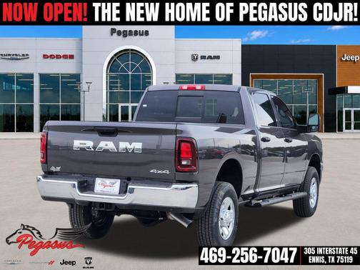 Granite Crystal Metallic Clearcoat 2026 RAM 2500 Tradesman Crew Cab 4x4 6'4' Box