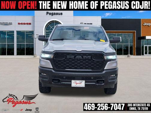 Billet Silver Metallic Clearcoat 2026 RAM 1500 Tradesman