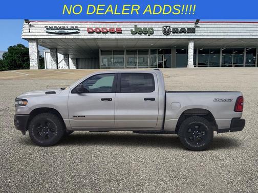 Billet Silver Metallic Clearcoat 2026 RAM 1500 Tradesman