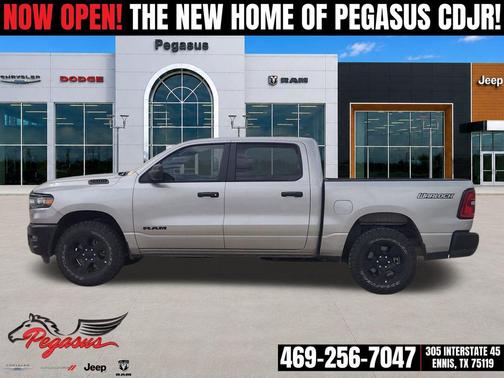 Billet Silver Metallic Clearcoat 2026 RAM 1500 Tradesman