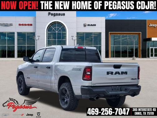 Billet Silver Metallic Clearcoat 2026 RAM 1500 Tradesman