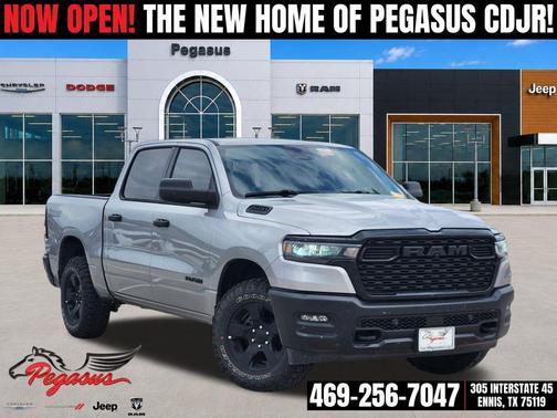 Billet Silver Metallic Clearcoat 2026 RAM 1500 Tradesman