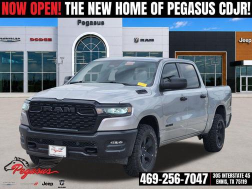 Billet Silver Metallic Clearcoat 2026 RAM 1500 Tradesman