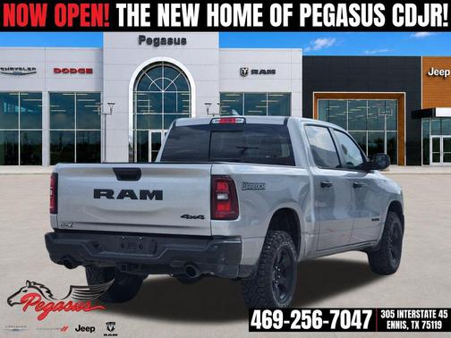 Billet Silver Metallic Clearcoat 2026 RAM 1500 Tradesman