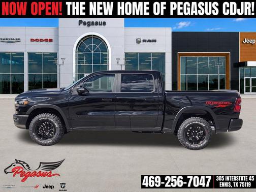 Diamond Black Crystal Pearlcoat 2027 RAM 1500 Rebel