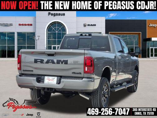 Ceramic Gray Clearcoat 2026 RAM 2500 Laramie Crew Cab 4x4 6'4' Box