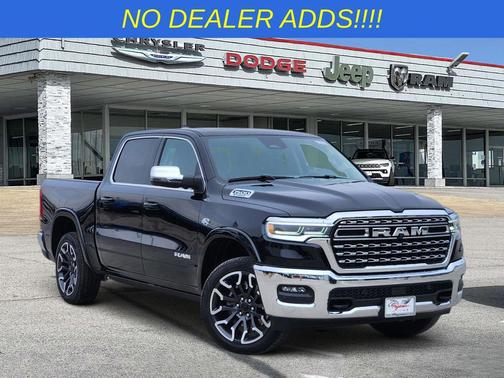 Diamond Black Crystal Pearlcoat 2026 RAM 1500 Longhorn
