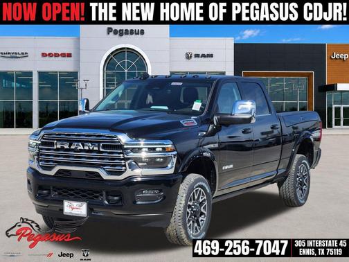 Diamond Black Crystal Pearlcoat 2026 RAM 2500 Longhorn
