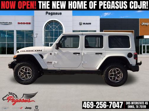 Bright White Clearcoat 2026 Jeep Wrangler Rubicon