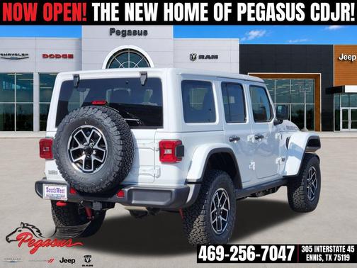 Bright White Clearcoat 2026 Jeep Wrangler Rubicon