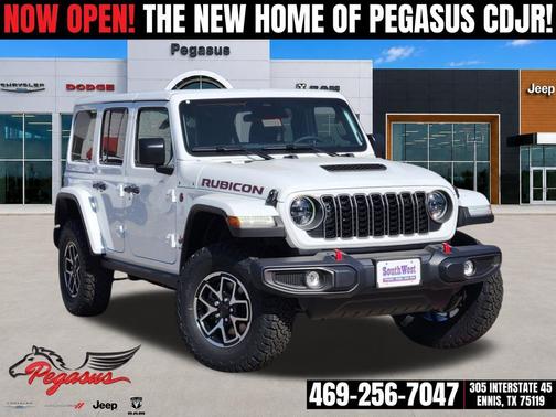 Bright White Clearcoat 2026 Jeep Wrangler Rubicon
