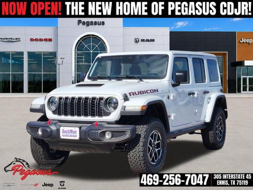 Bright White Clearcoat 2026 Jeep Wrangler Rubicon