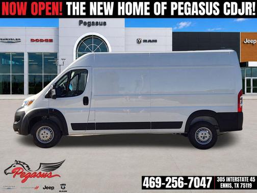Bright White Clearcoat 2026 RAM ProMaster 2500 Tradesman