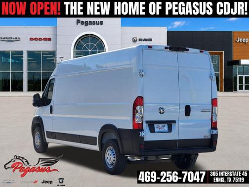 Bright White Clearcoat 2026 RAM ProMaster 2500 Tradesman