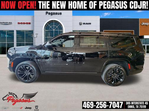 High Gloss Black 2026 Jeep Grand Wagoneer Summit Reserve 4x4