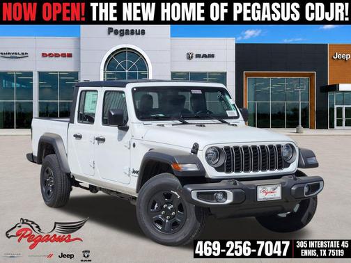 Bright White Clearcoat 2026 Jeep Gladiator Sport