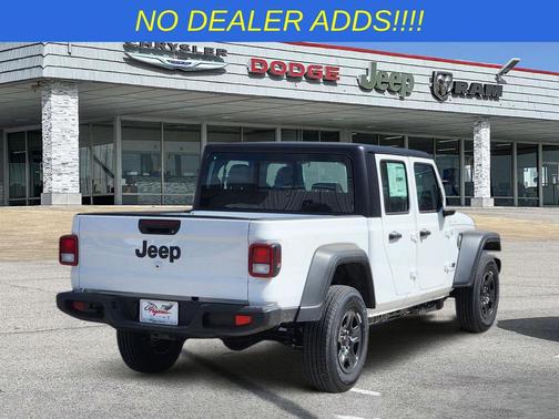 Bright White Clearcoat 2026 Jeep Gladiator Sport