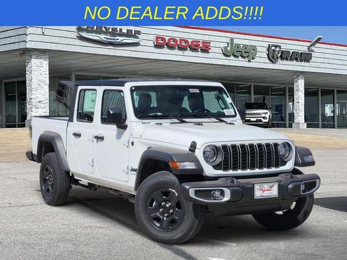 Bright White Clearcoat 2026 Jeep Gladiator Sport