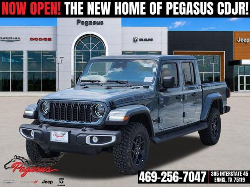 Anvil Clearcoat 2026 Jeep Gladiator Texas Trail 4x4
