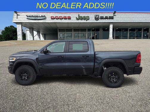 Forged Blue Metallic 2026 RAM 1500 RHO Crew Cab 4x4 5'7' Box