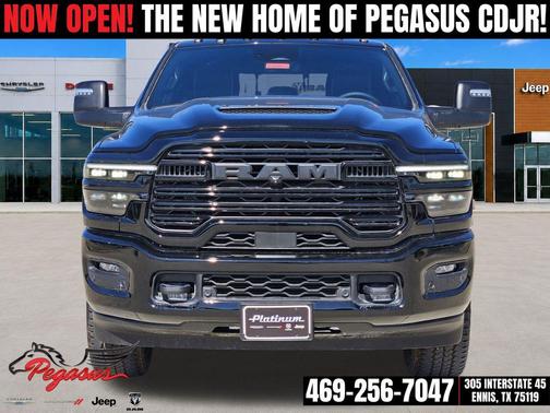 Diamond Black Crystal Pearlcoat 2026 RAM 2500 Laramie Mega Cab 4x4 6'4' Box