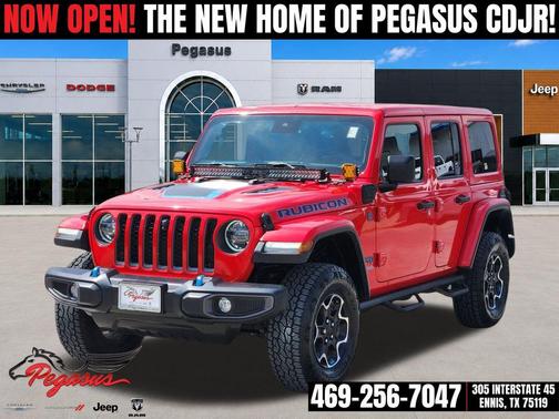 Firecracker Red Clearcoat 2022 Jeep Wrangler Unlimited 4xe Rubicon