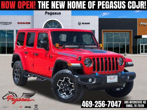 Firecracker Red Clearcoat 2022 Jeep Wrangler Unlimited 4xe Rubicon