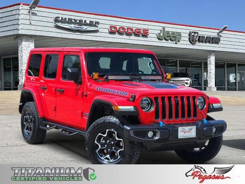 Firecracker Red Clearcoat 2022 Jeep Wrangler Unlimited 4xe Rubicon