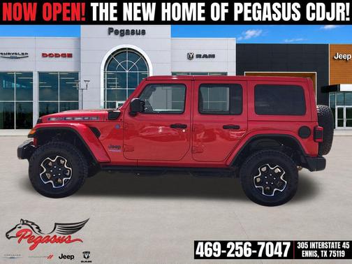 Firecracker Red Clearcoat 2022 Jeep Wrangler Unlimited 4xe Rubicon