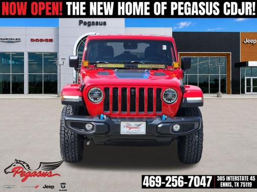 Firecracker Red Clearcoat 2022 Jeep Wrangler Unlimited 4xe Rubicon