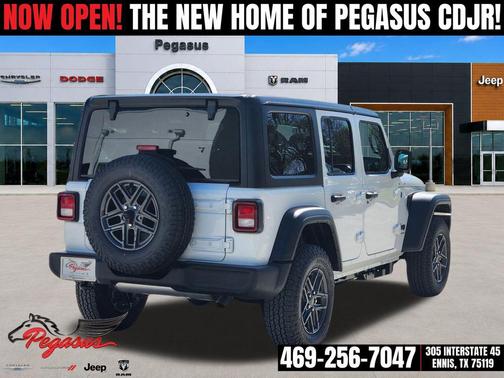 Bright White Clearcoat 2026 Jeep Wrangler Sport S