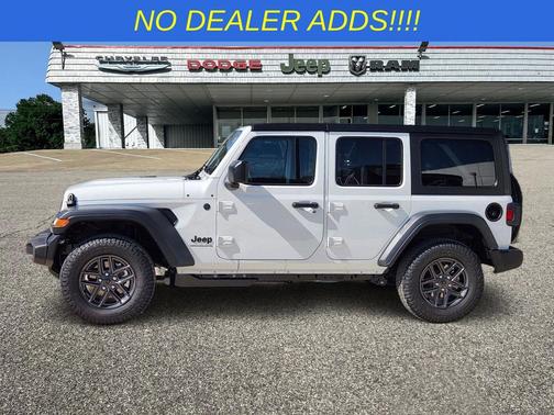 Bright White Clearcoat 2026 Jeep Wrangler Sport S