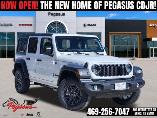 Bright White Clearcoat 2026 Jeep Wrangler Sport S