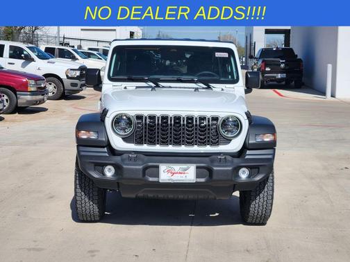 Bright White Clearcoat 2026 Jeep Wrangler Sport S