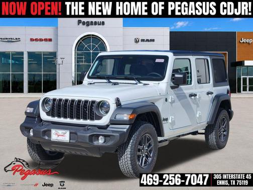 Bright White Clearcoat 2026 Jeep Wrangler Sport S